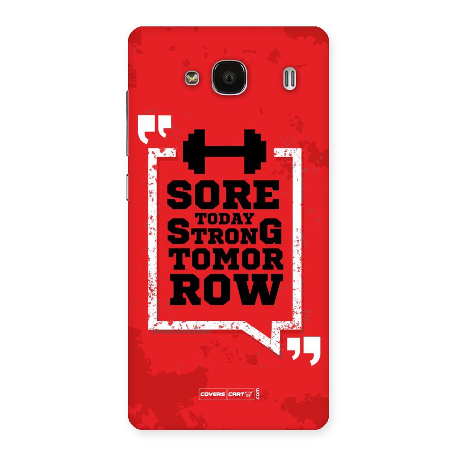 Stay Strong Back Case for Redmi 2