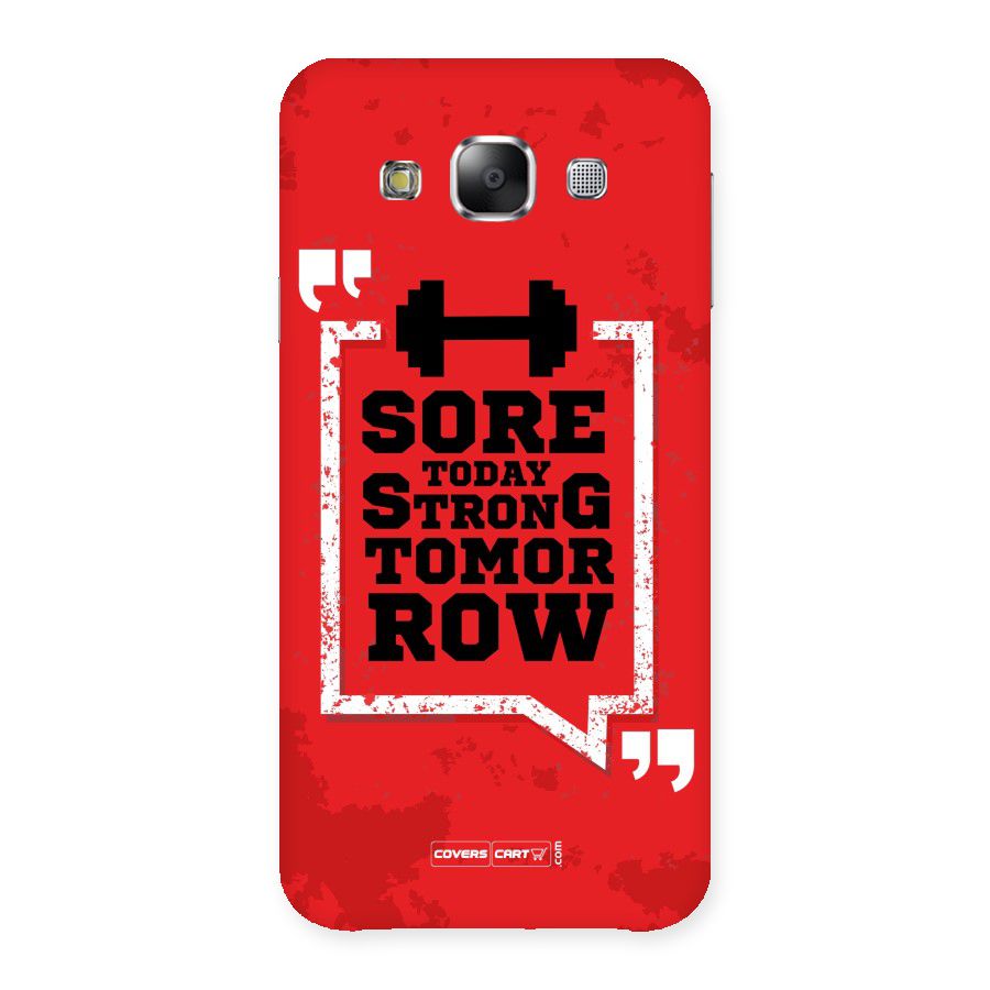 Stay Strong Back Case for Samsung Galaxy E5