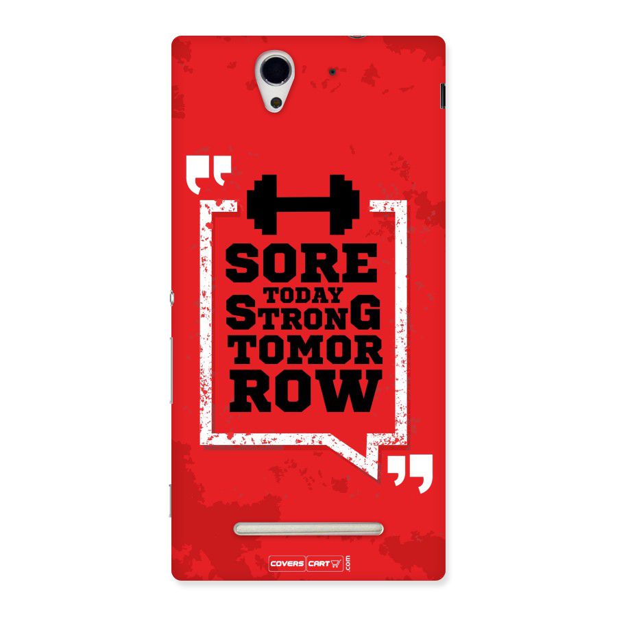 Stay Strong Back Case for Sony Xperia C3