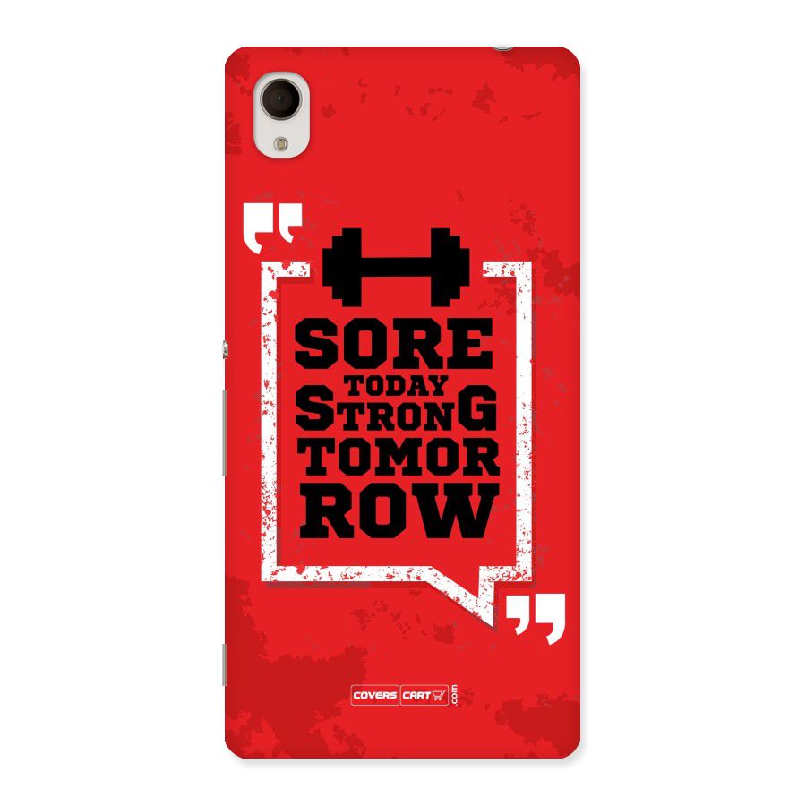 Stay Strong Back Case for Sony Xperia M4