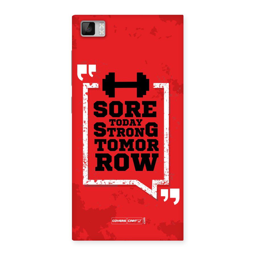 Stay Strong Back Case for Xiaomi Mi3