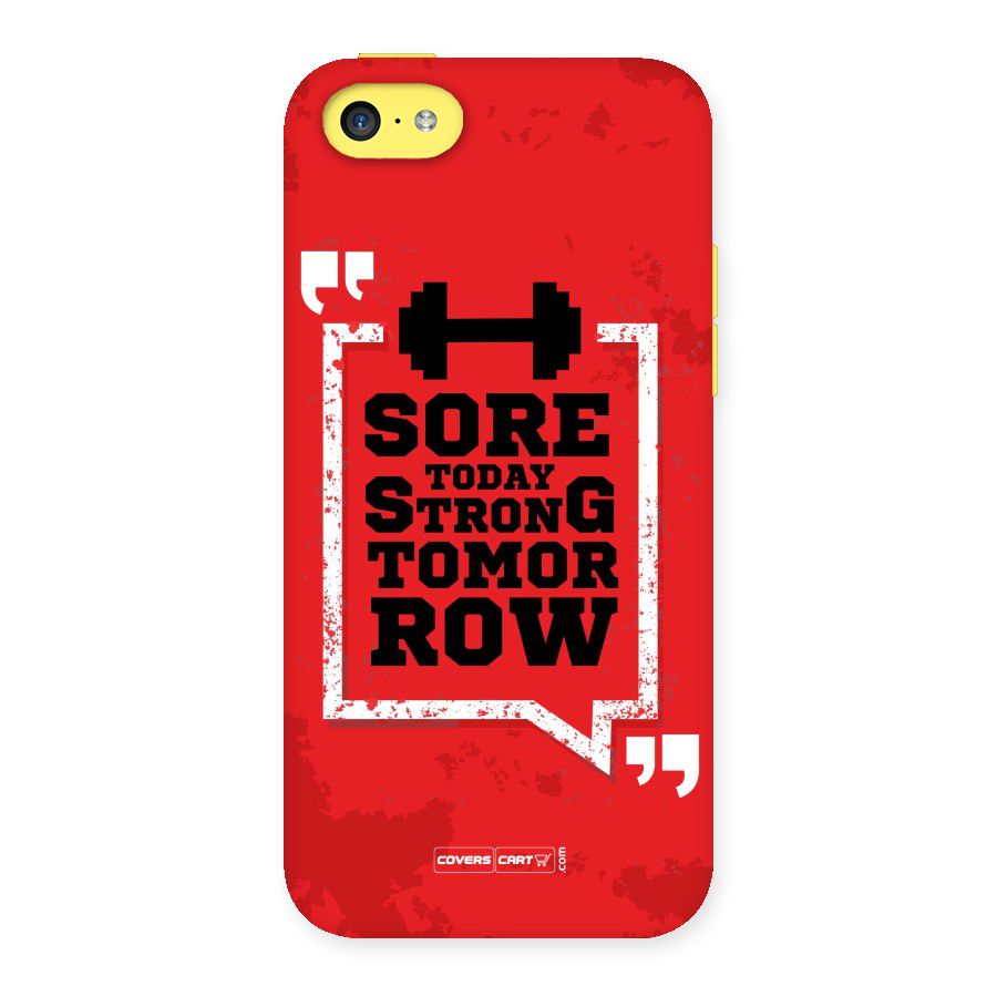 Stay Strong Back Case for iPhone 5C