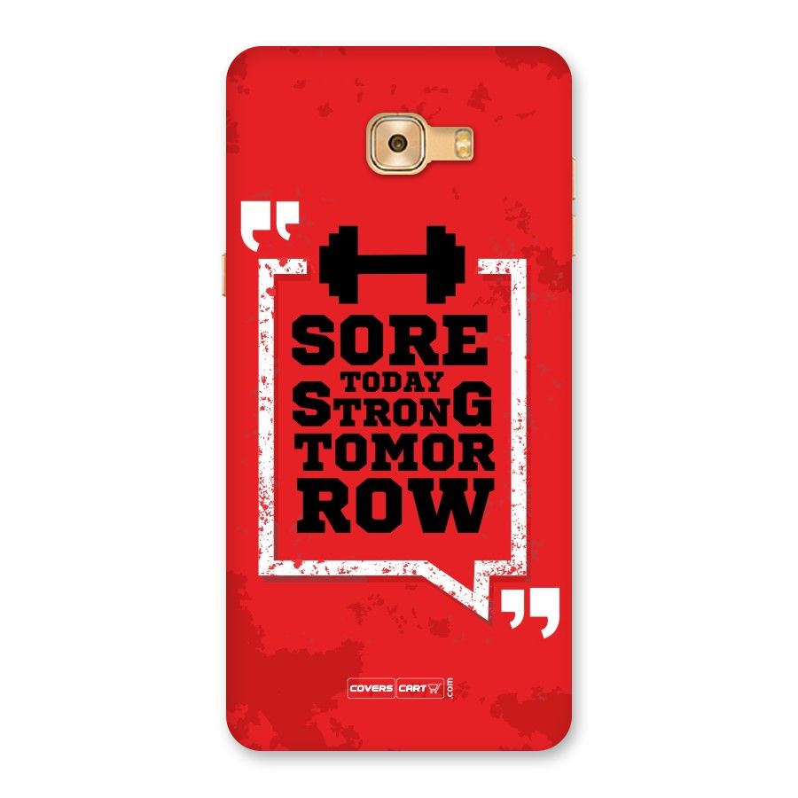 Stay Strong Back Case for Galaxy C9 Pro