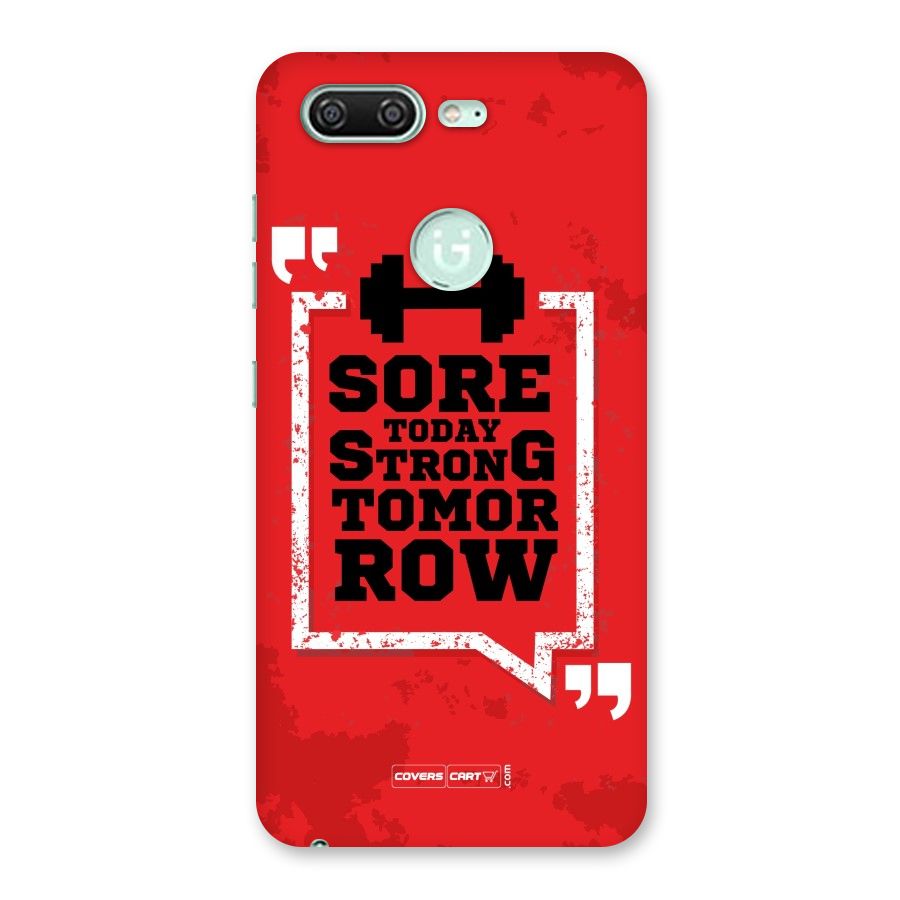 Stay Strong Back Case for Gionee S10