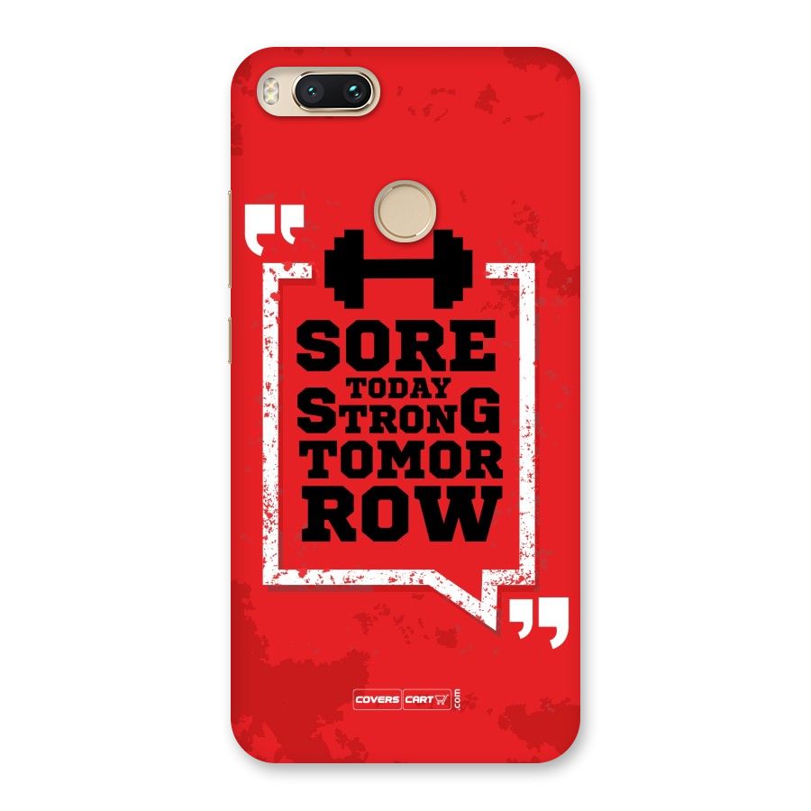 Stay Strong Back Case for Mi A1
