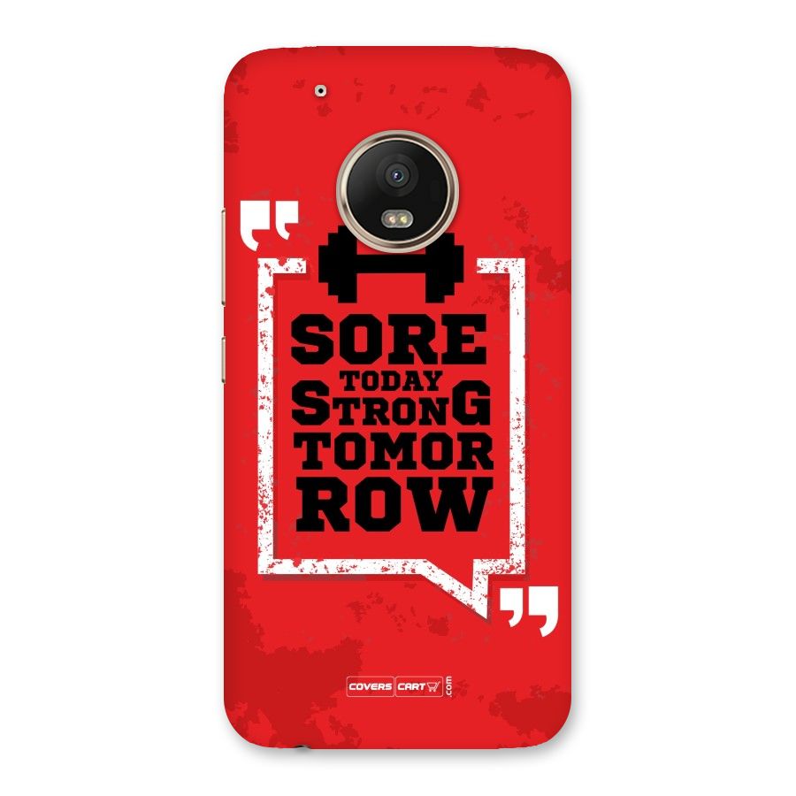 Stay Strong Back Case for Moto G5 Plus