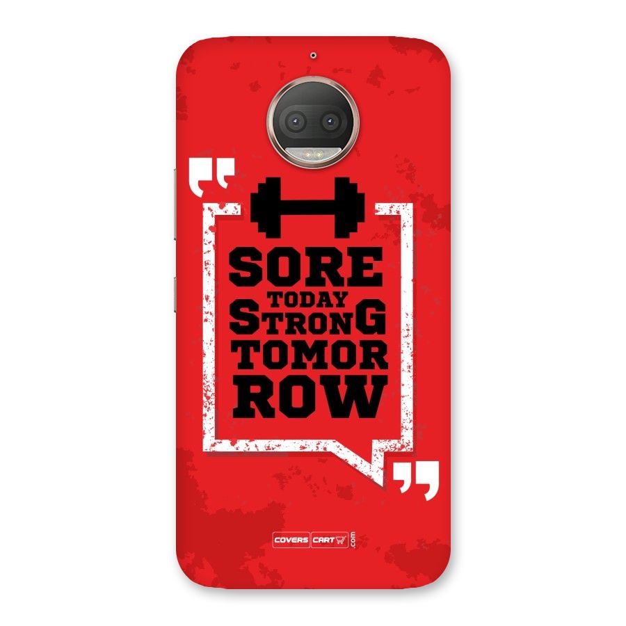 Stay Strong Back Case for Moto G5s Plus