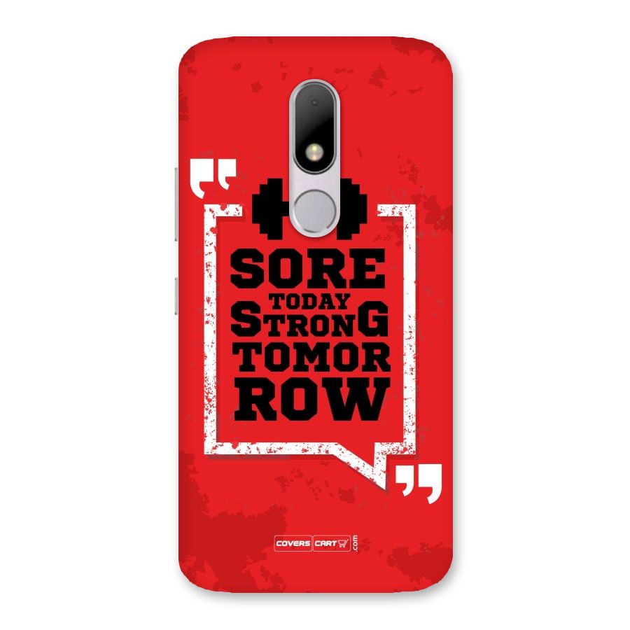 Stay Strong Back Case for Moto M