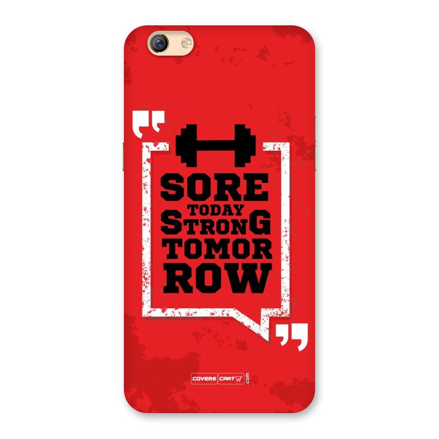 Stay Strong Back Case for Oppo F3 Plus