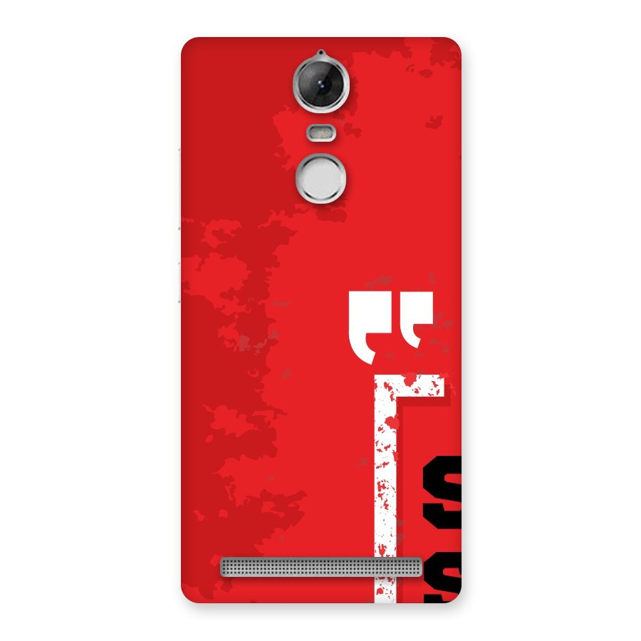Stay Strong Back Case for Vibe K5 Note
