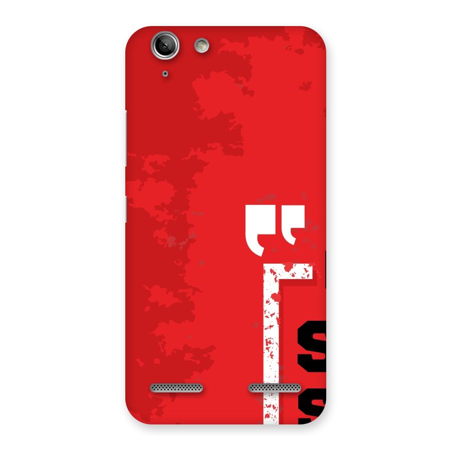 Stay Strong Back Case for Vibe K5 Plus