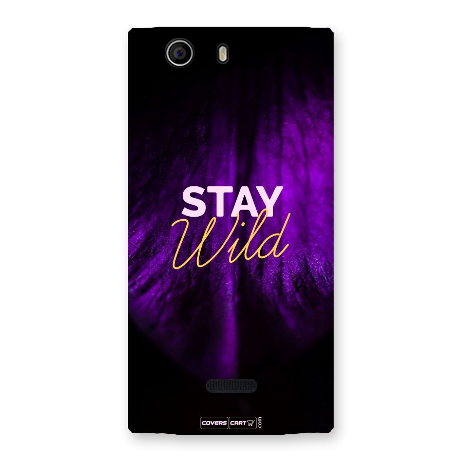 Stay Wild Back Case for Canvas Nitro 2 E311