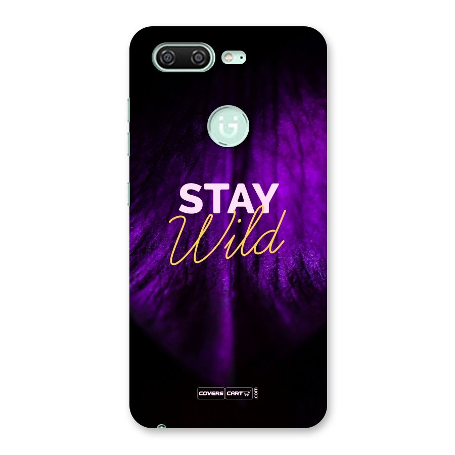 Stay Wild Back Case for Gionee S10