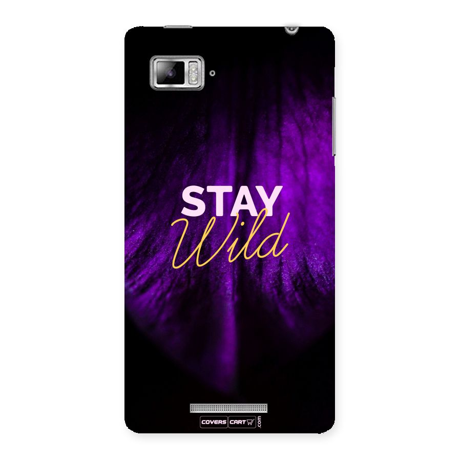 Stay Wild Back Case for Lenovo Vibe Z K910