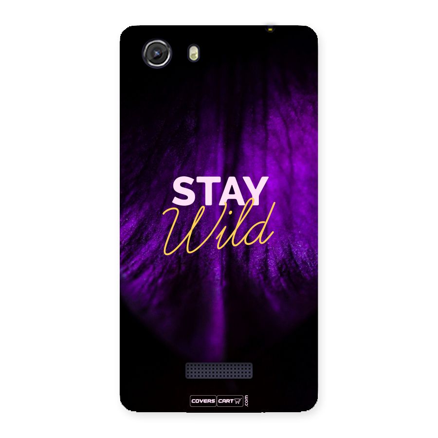 Stay Wild Back Case for Micromax Unite 3