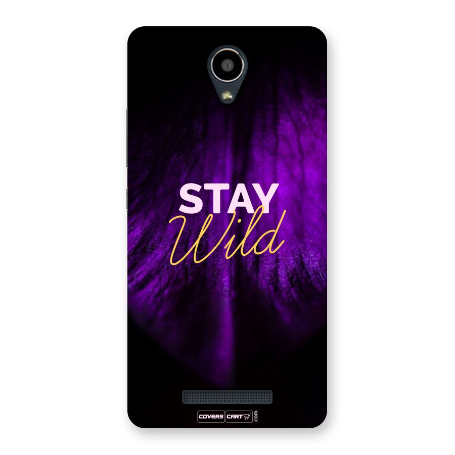 Stay Wild Back Case for Redmi Note 2