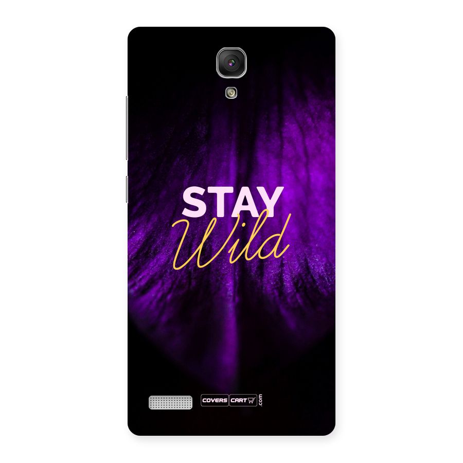 Stay Wild Back Case for Redmi Note Prime