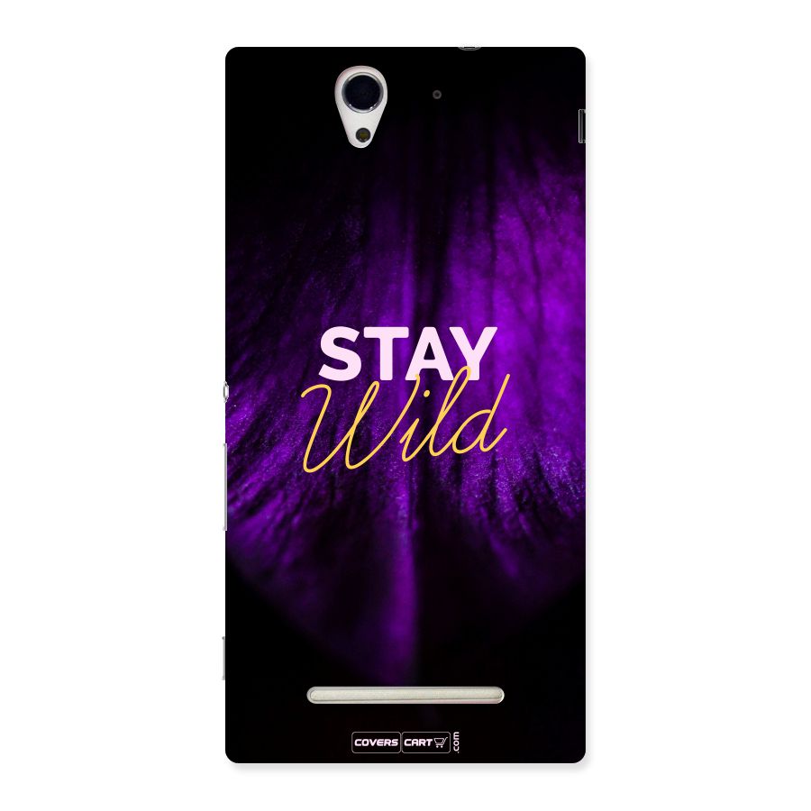 Stay Wild Back Case for Sony Xperia C3