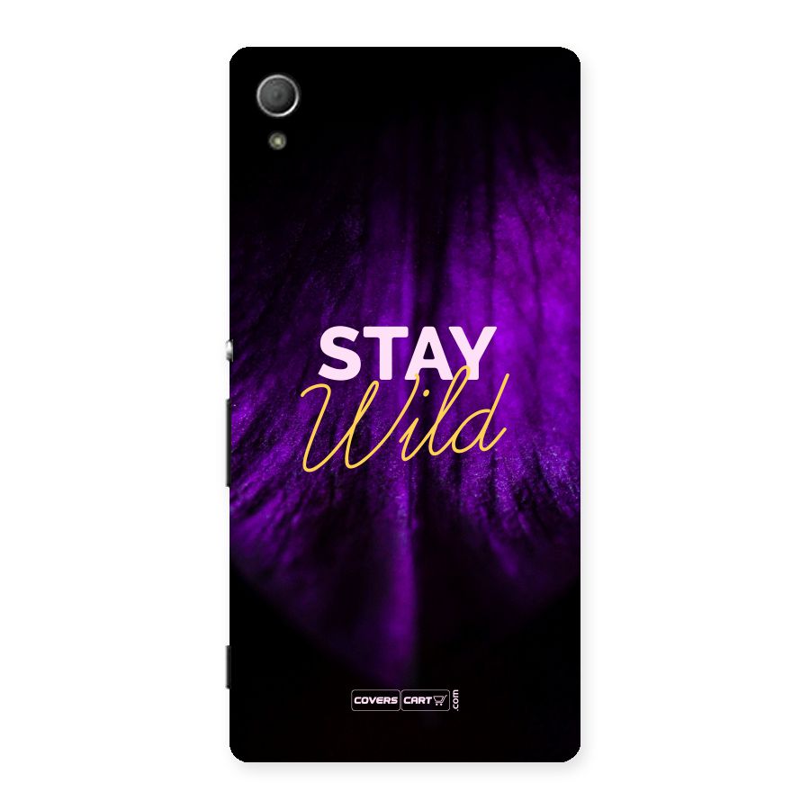 Stay Wild Back Case for Xperia Z4