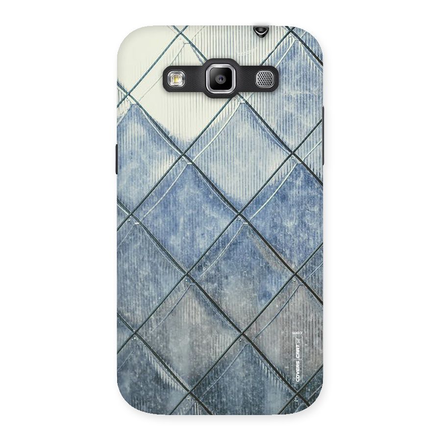 Steel Blue Pattern Back Case for Galaxy Grand Quattro