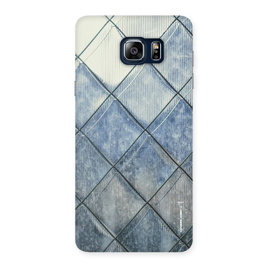 Steel Blue Pattern Back Case for Galaxy Note 5