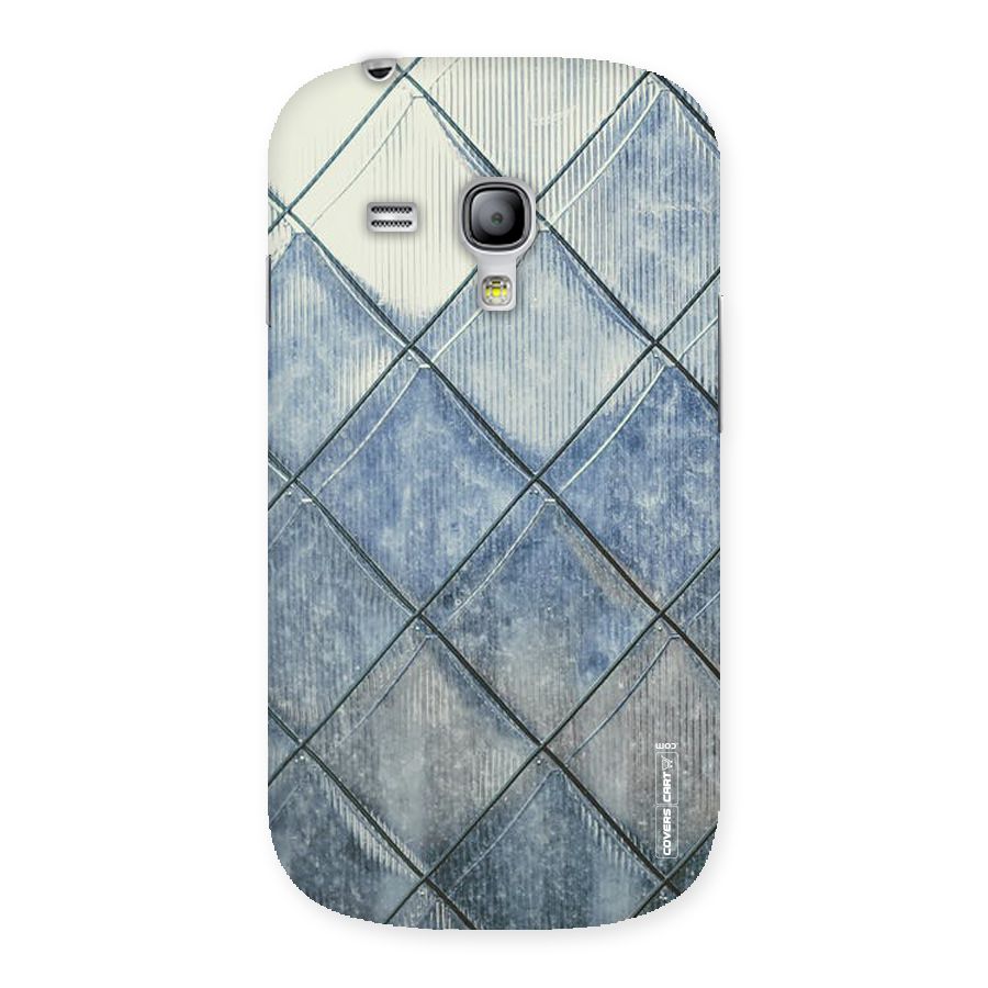 Steel Blue Pattern Back Case for Galaxy S3 Mini