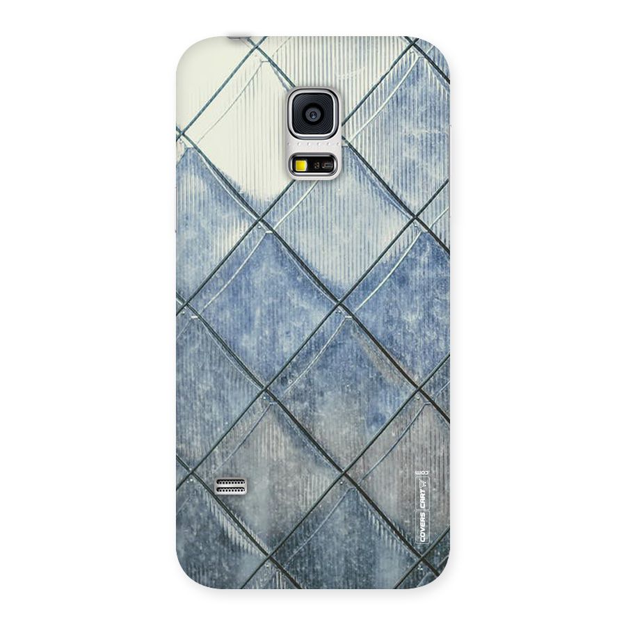 Steel Blue Pattern Back Case for Galaxy S5 Mini