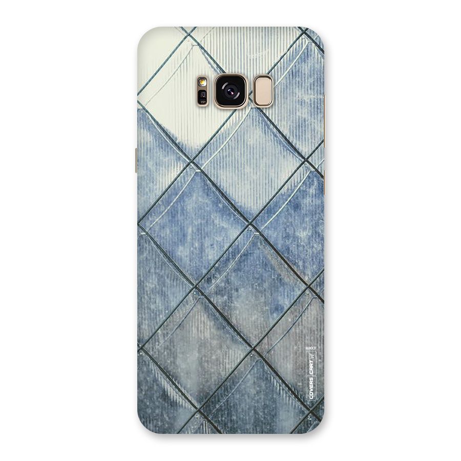 Steel Blue Pattern Back Case for Galaxy S8 Plus