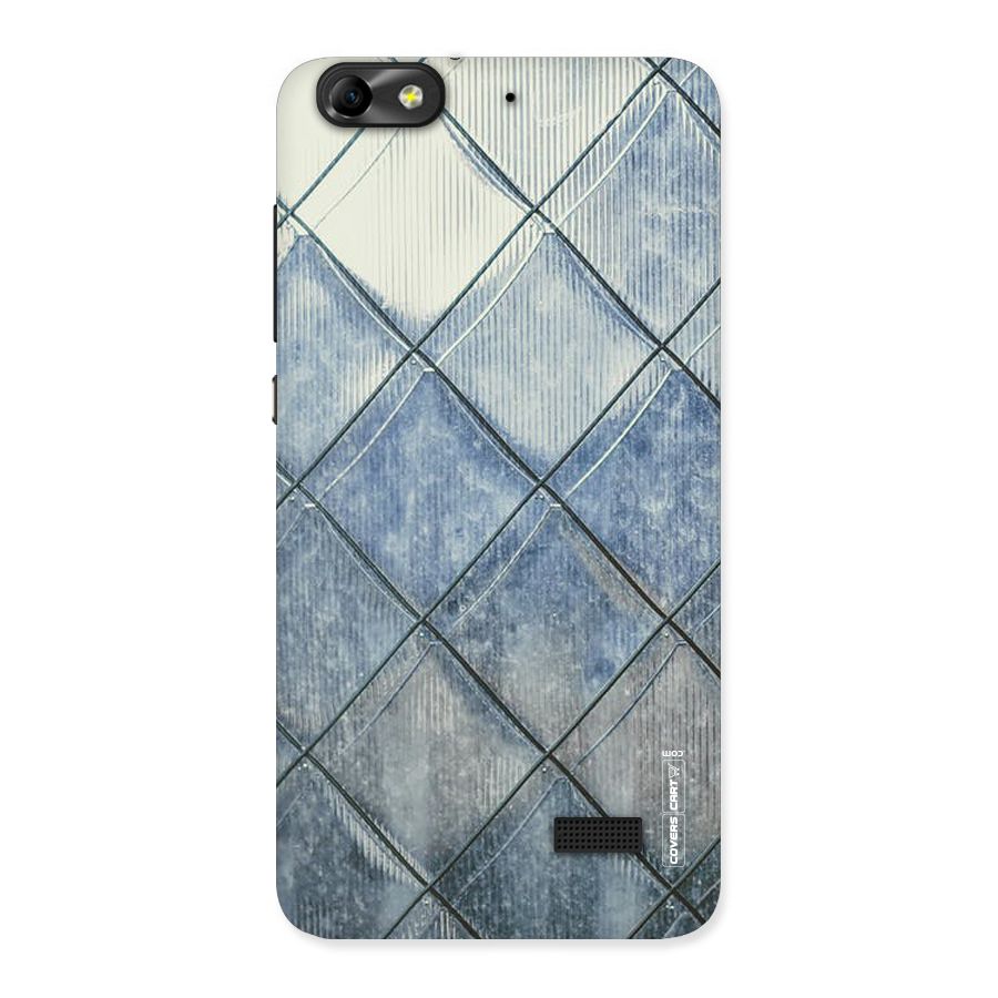 Steel Blue Pattern Back Case for Honor 4C