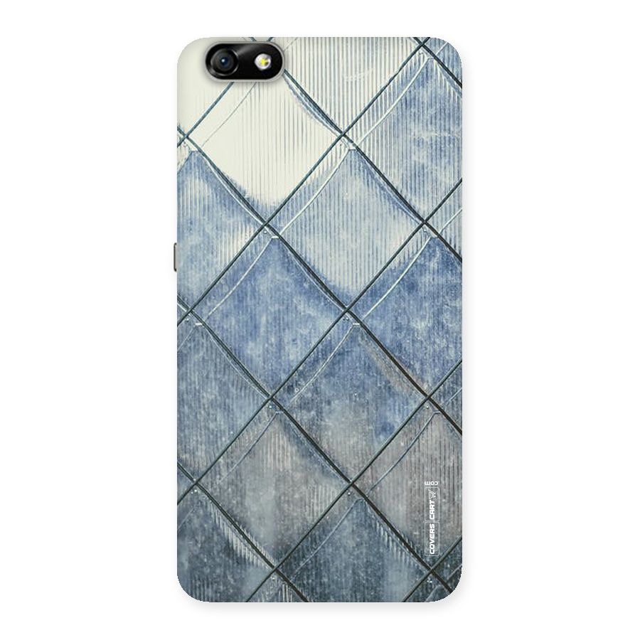 Steel Blue Pattern Back Case for Honor 4X