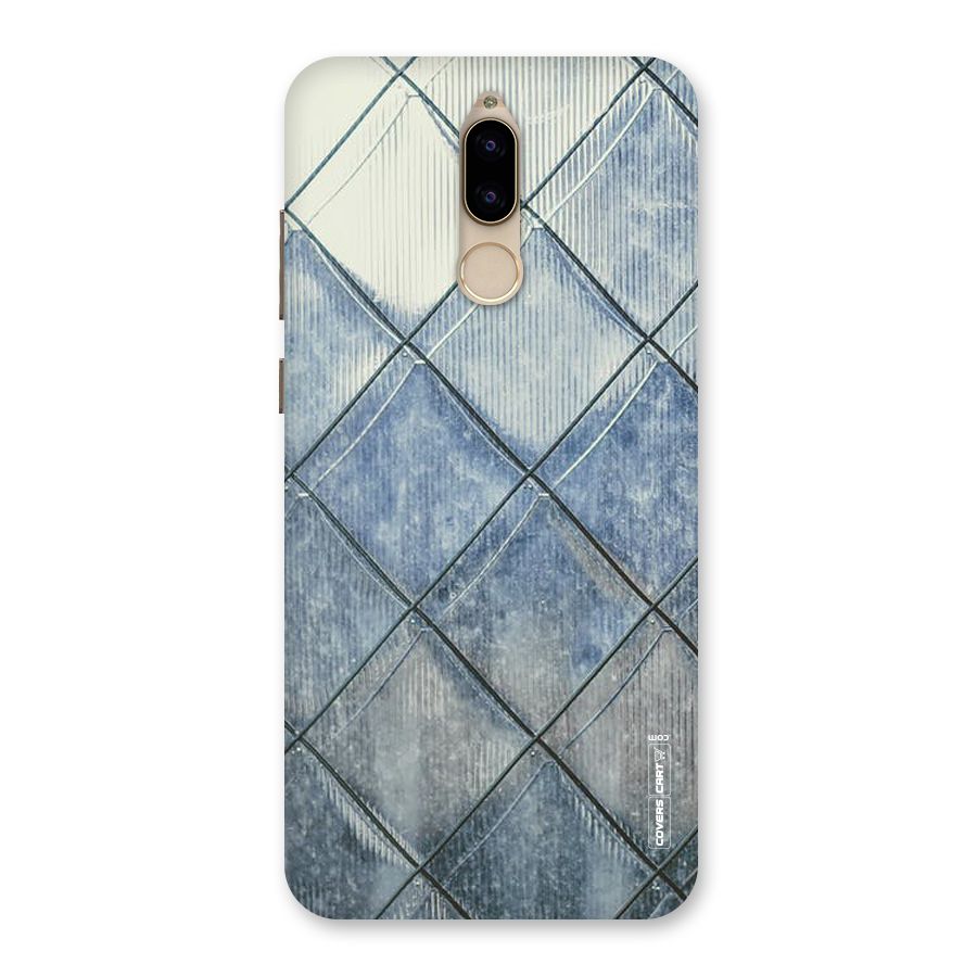 Steel Blue Pattern Back Case for Honor 9i
