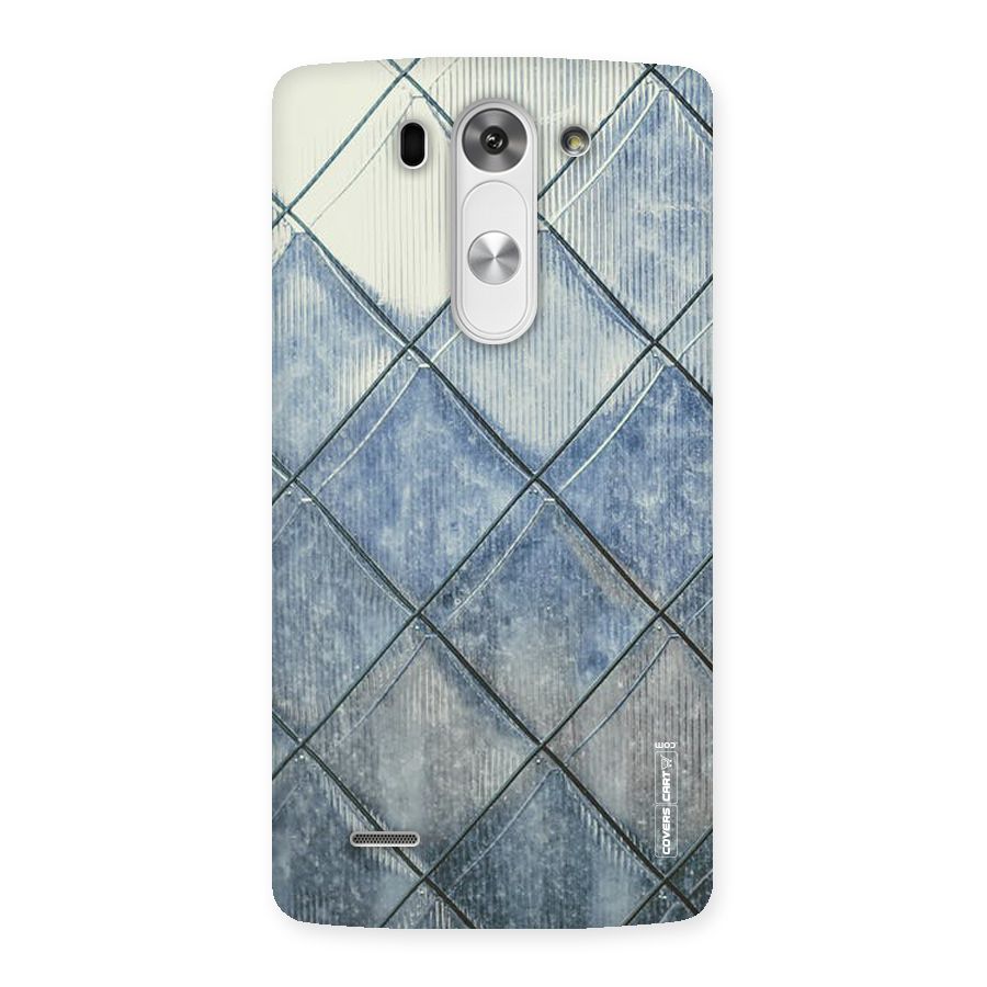 Steel Blue Pattern Back Case for LG G3 Mini