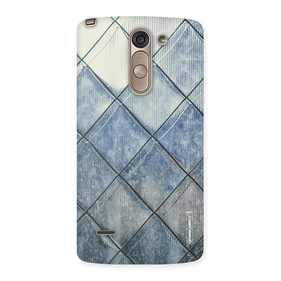Steel Blue Pattern Back Case for LG G3 Stylus