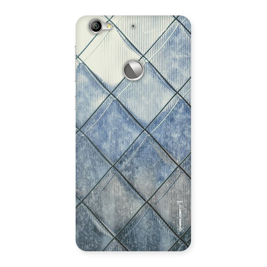 Steel Blue Pattern Back Case for LeTV Le 1s