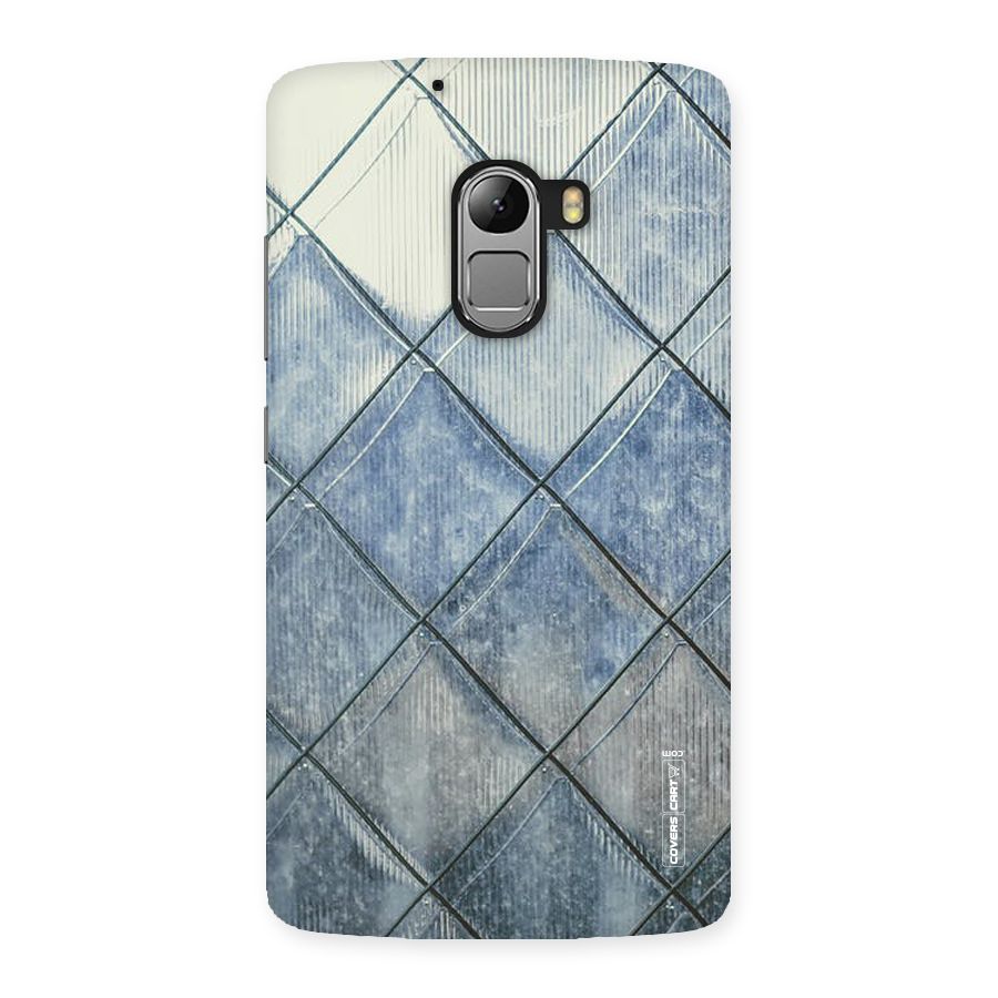 Steel Blue Pattern Back Case for Lenovo K4 Note