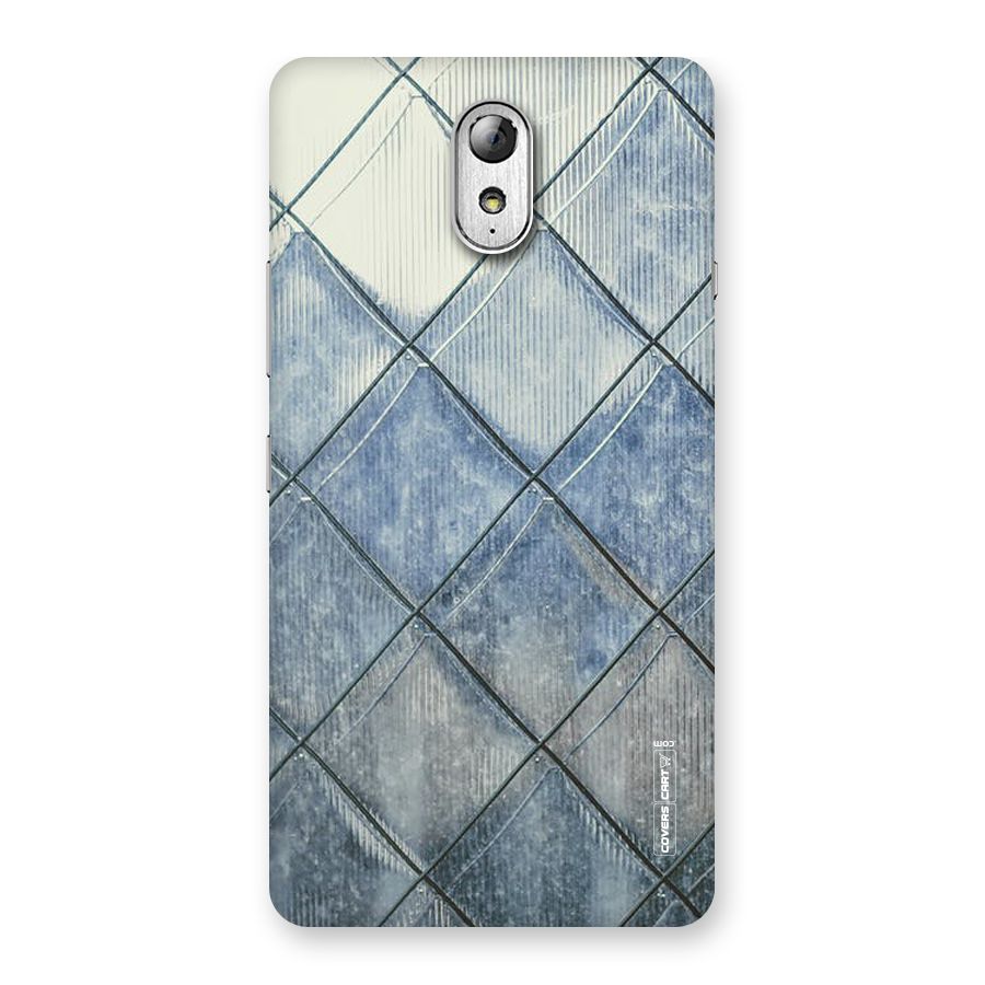 Steel Blue Pattern Back Case for Lenovo Vibe P1M
