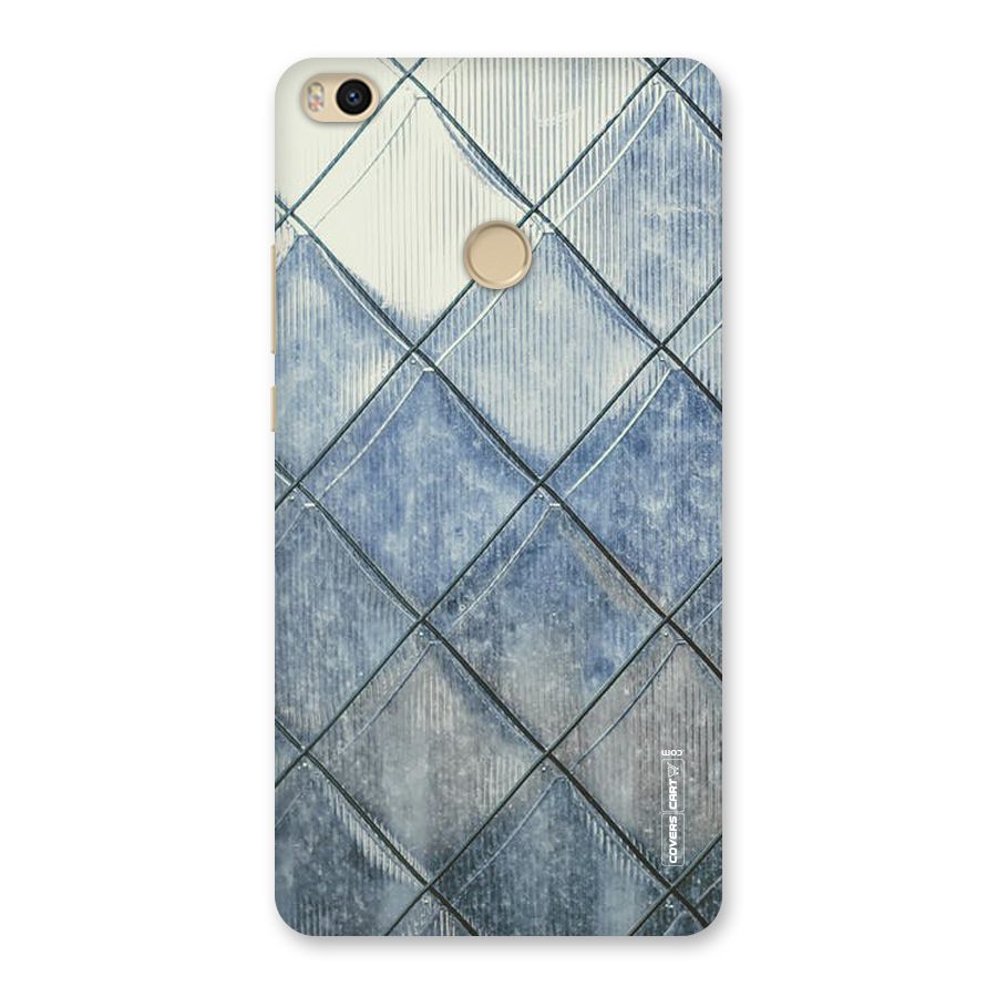 Steel Blue Pattern Back Case for Mi Max 2
