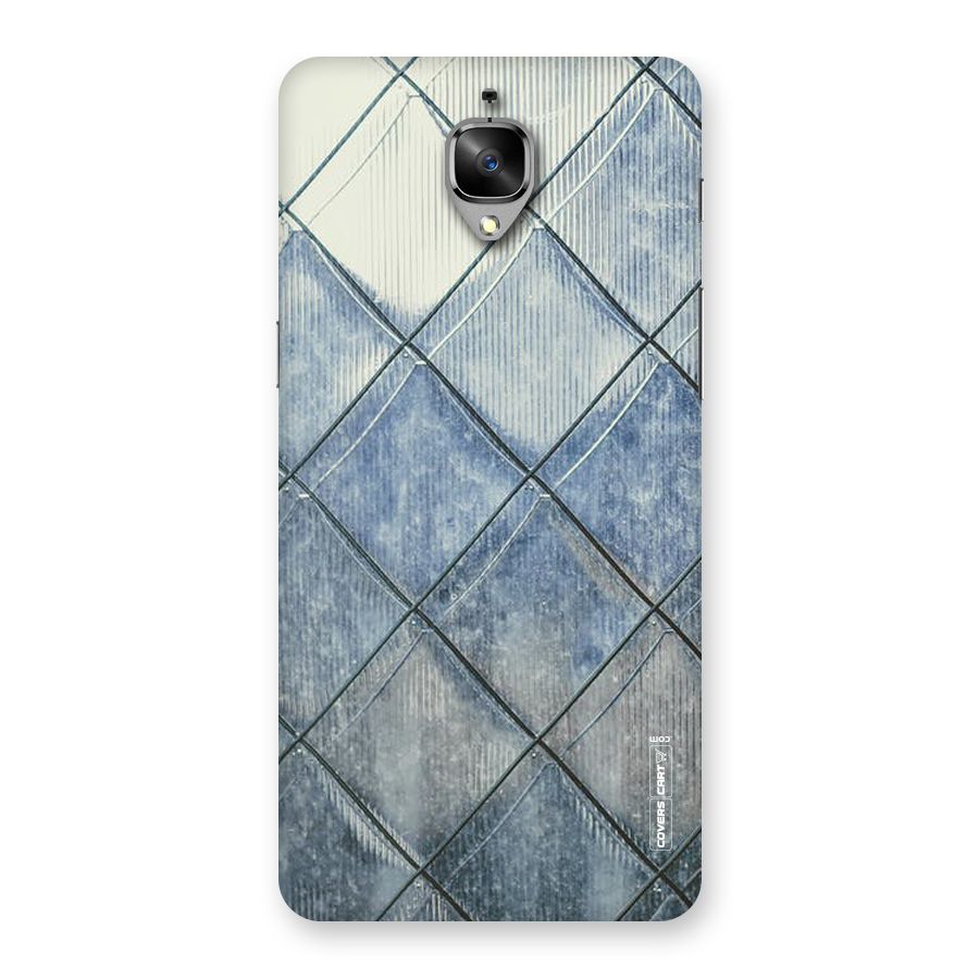 Steel Blue Pattern Back Case for OnePlus 3