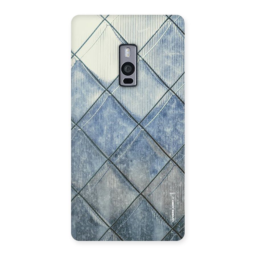 Steel Blue Pattern Back Case for OnePlus Two
