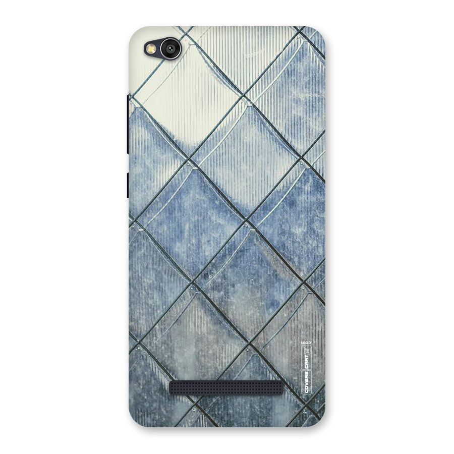 Steel Blue Pattern Back Case for Redmi 4A