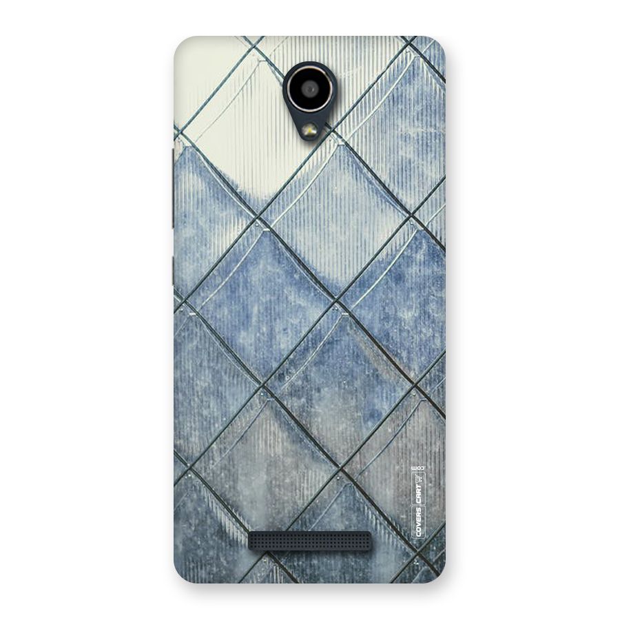 Steel Blue Pattern Back Case for Redmi Note 2