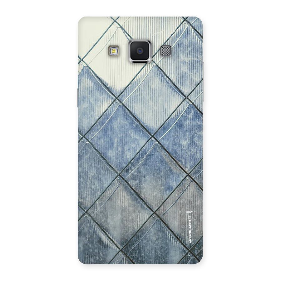 Steel Blue Pattern Back Case for Samsung Galaxy A5