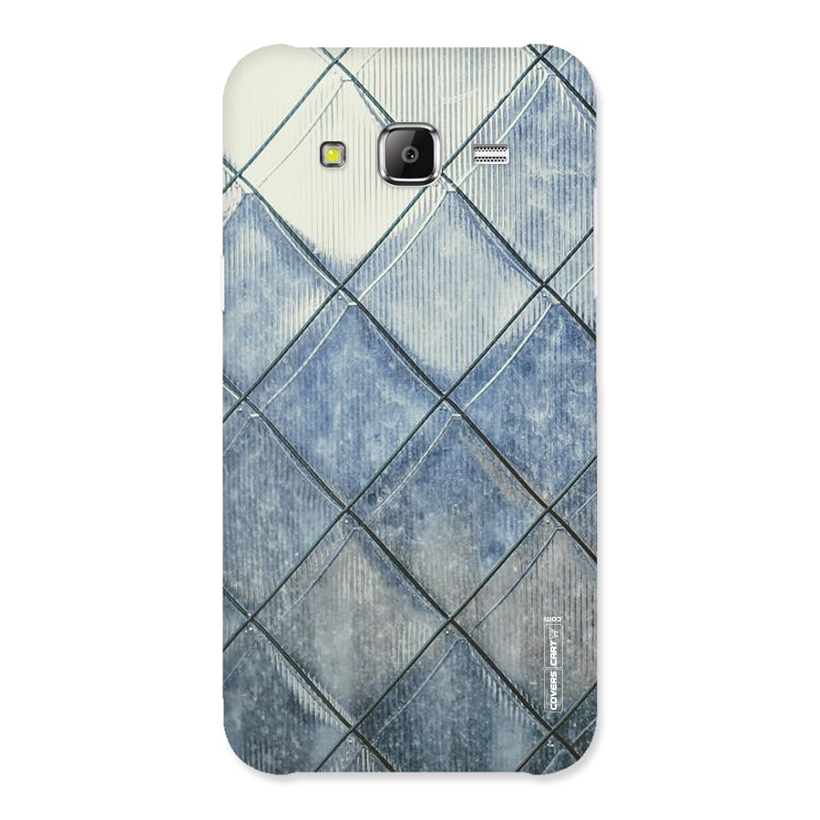 Steel Blue Pattern Back Case for Samsung Galaxy J5