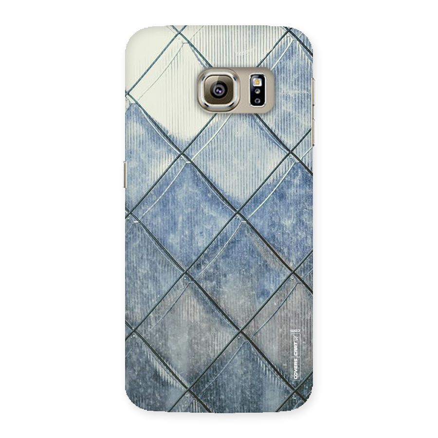 Steel Blue Pattern Back Case for Samsung Galaxy S6 Edge Plus