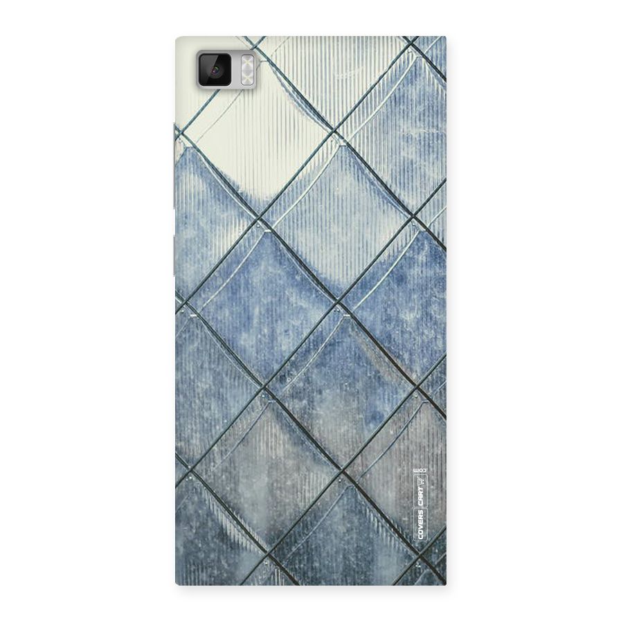 Steel Blue Pattern Back Case for Xiaomi Mi3
