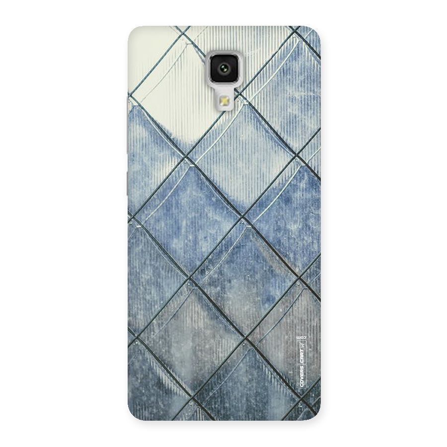 Steel Blue Pattern Back Case for Xiaomi Mi 4