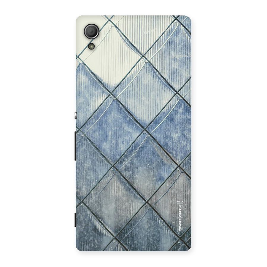 Steel Blue Pattern Back Case for Xperia Z3 Plus
