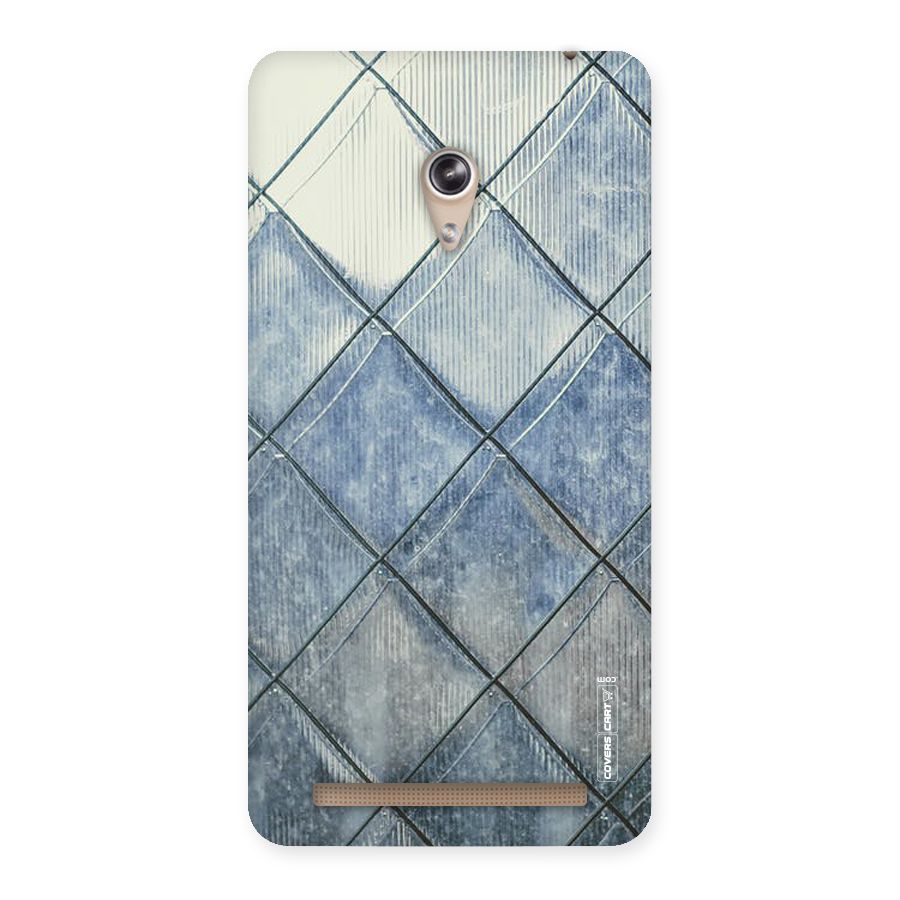 Steel Blue Pattern Back Case for Zenfone 6