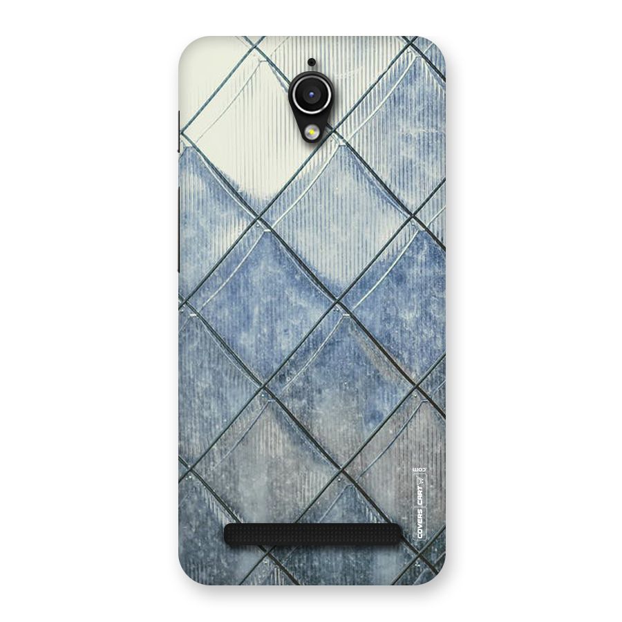 Steel Blue Pattern Back Case for Zenfone Go