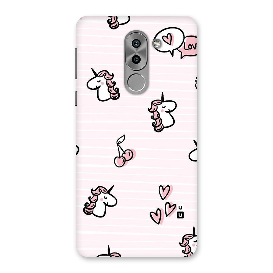 Strawberries And Unicorns Back Case for Honor 6X